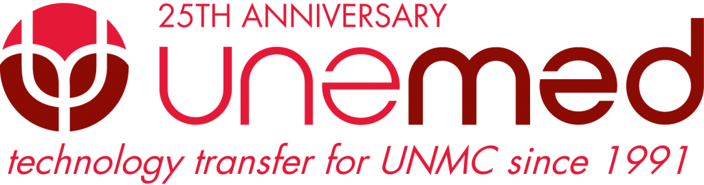 UNeMed Logo, two color — 25th Anniversary