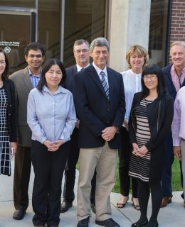 Some of the steering committee members of the Great Plains IDeA-CTR Network