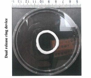 Nanofiber rings for drug delivery