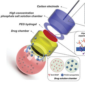 Transscleral Iontophoresis Device