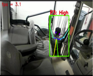 Agricultural machinery operator monitoring system