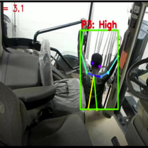 Agricultural machinery operator monitoring system