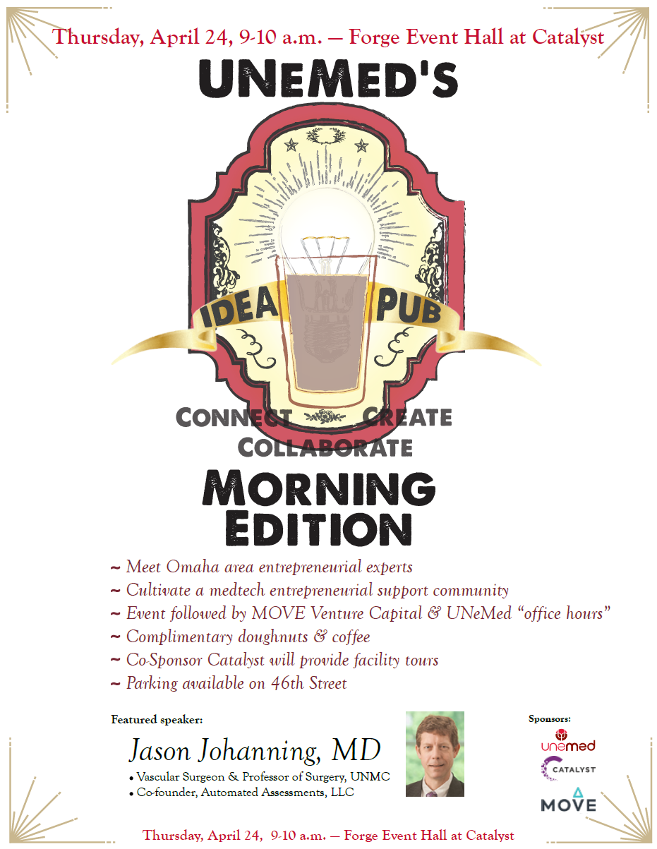 Poster for April 24, 2025 Idea Pub: Morning Edition