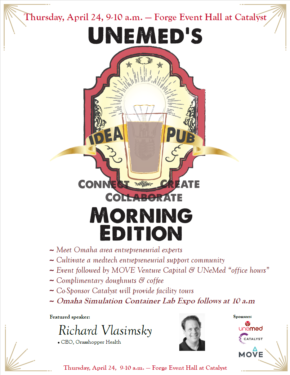 Poster for May 22, 2025 Idea Pub: Morning Edition