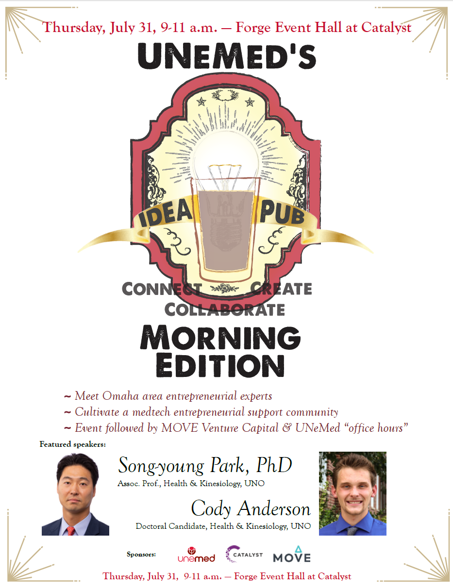 Poster for July 31, 2025 Idea Pub: Morning Edition