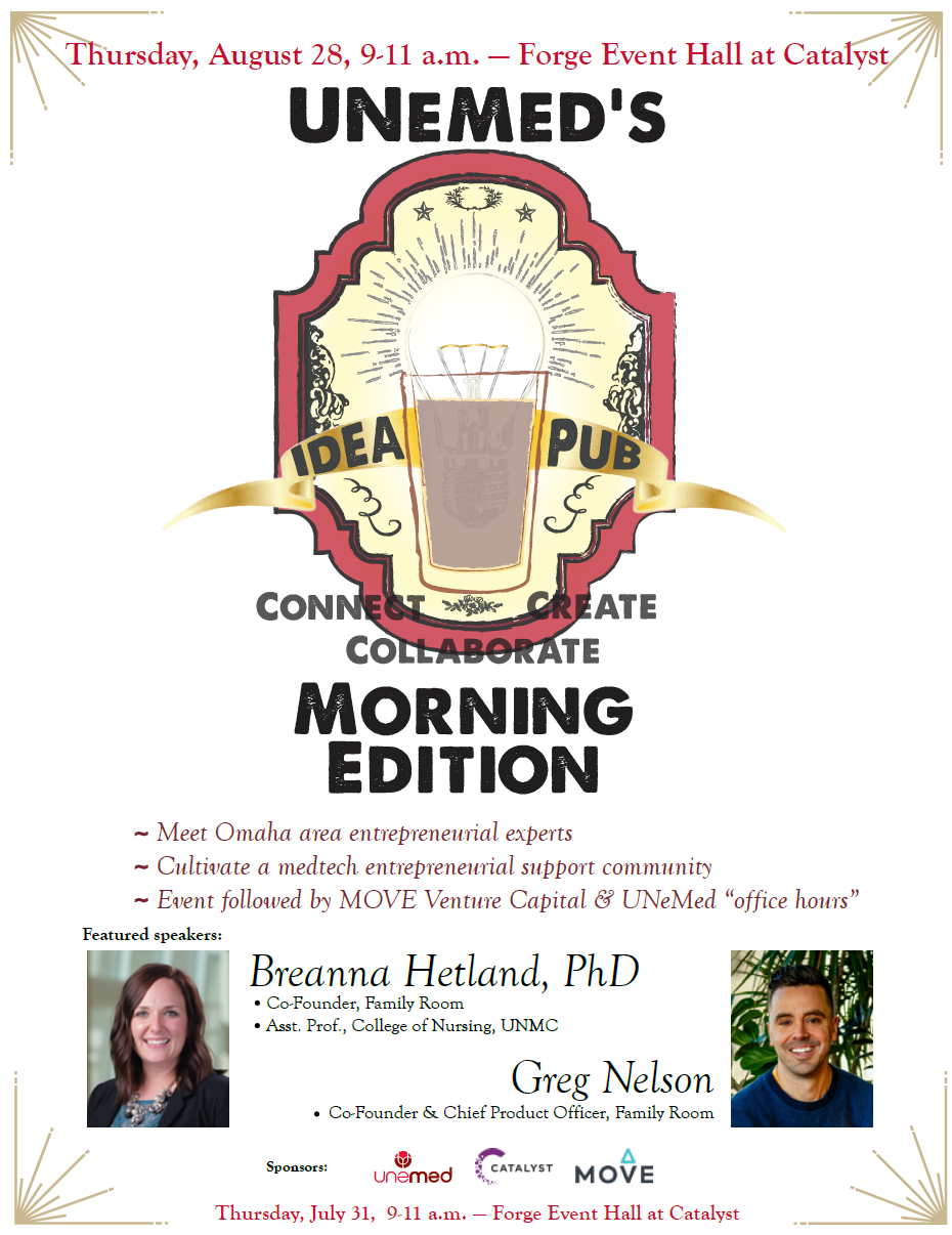 Poster for August 28, 2025 Idea Pub: Morning Edition