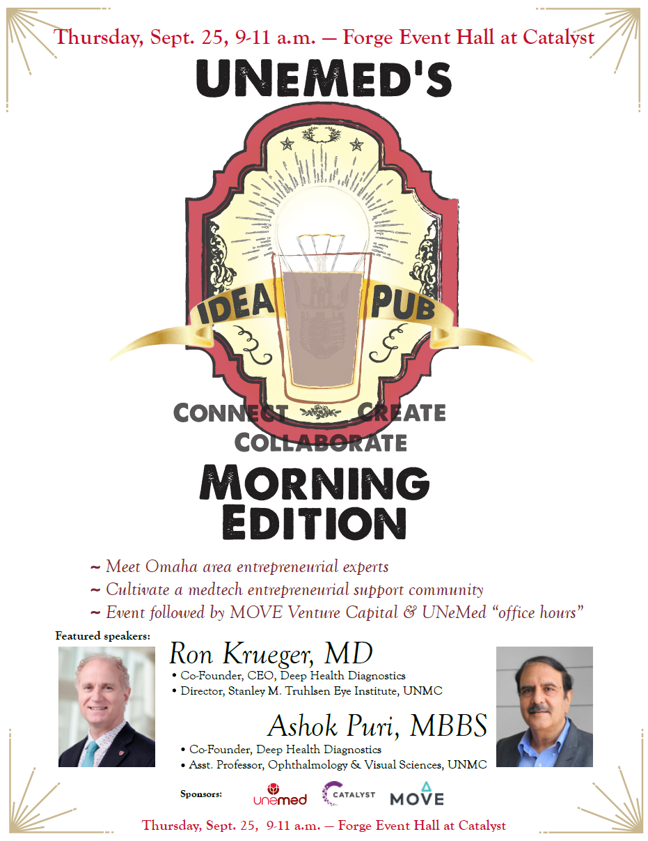 Poster for September 25, 2025 Idea Pub: Morning Edition