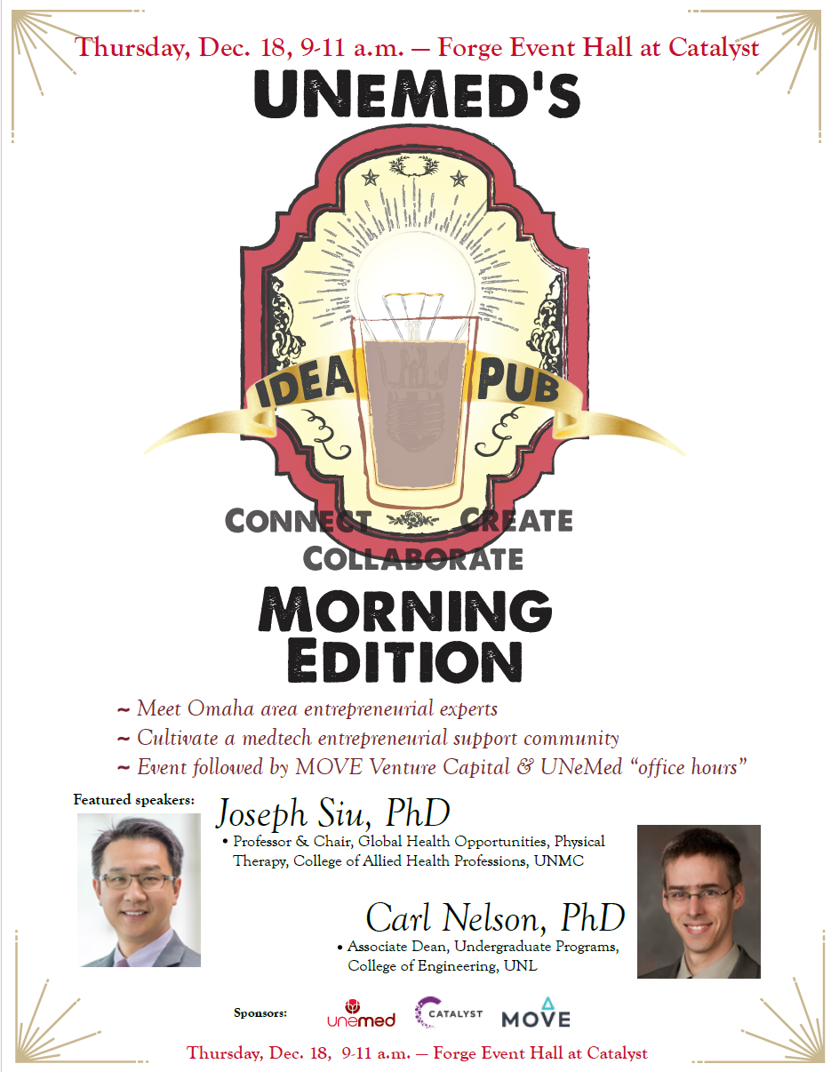 Poster for December 18, 2025 Idea Pub: Morning Edition