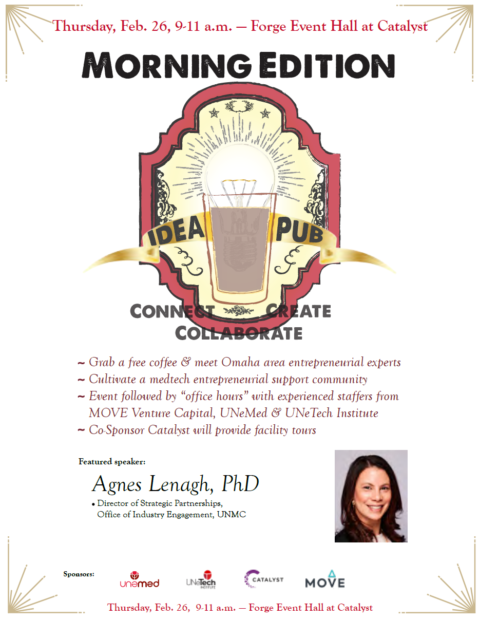 Poster for February 26, 2026, Idea Pub: Morning Edition