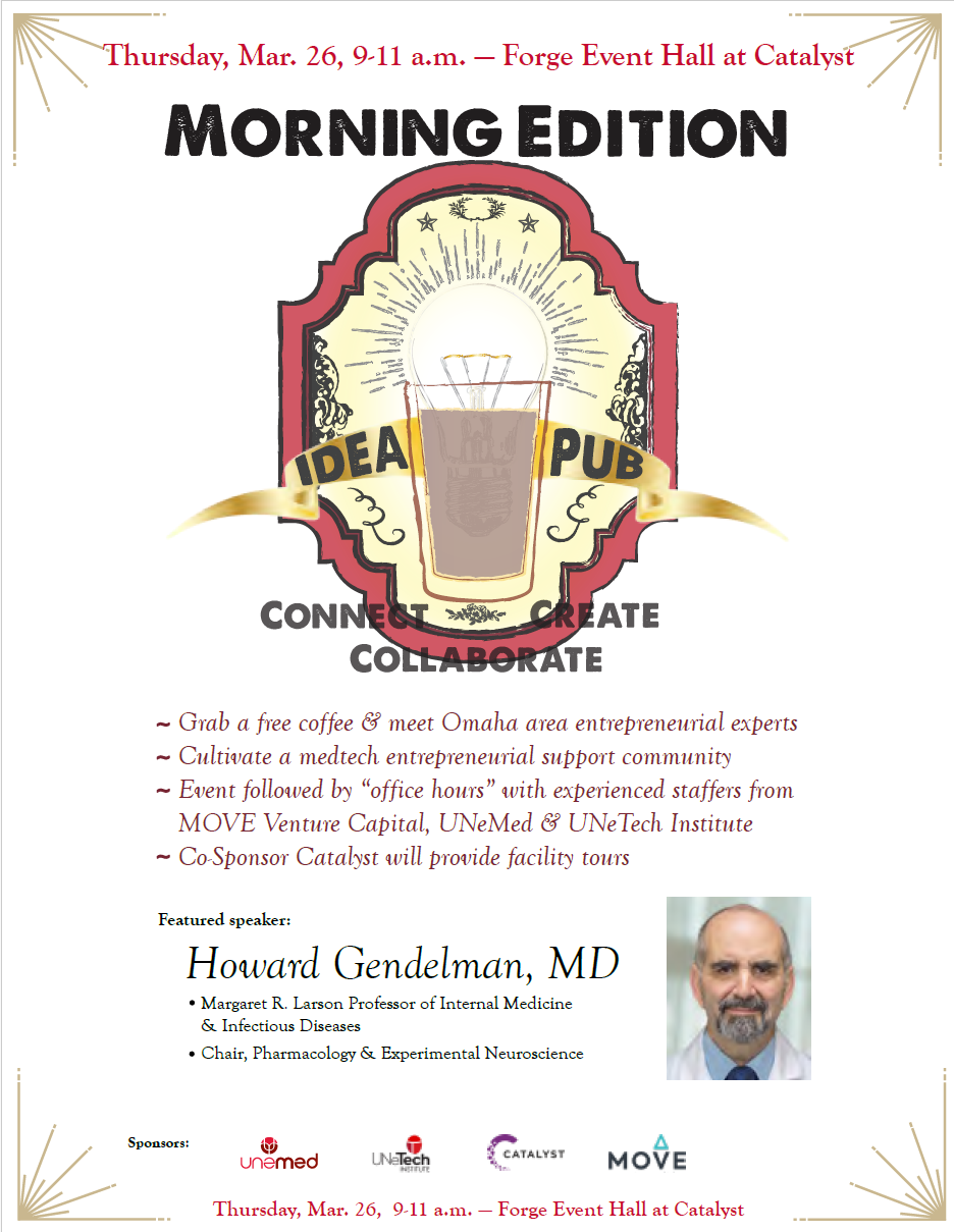 Poster for March 26, 2026, Idea Pub: Morning Edition