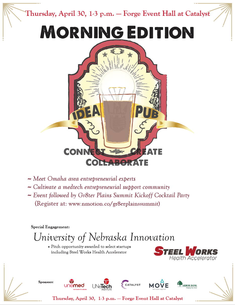 Poster for April 30, 2026, Idea Pub: Morning Edition