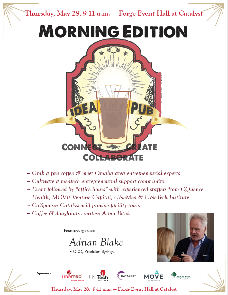 Poster for May 28, 2026, Idea Pub: Morning Edition